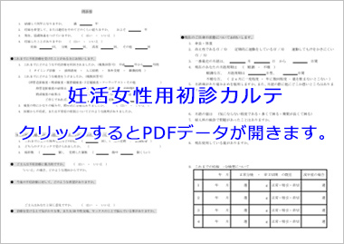 問診票 １